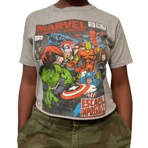 Grey marvel comics group cropped